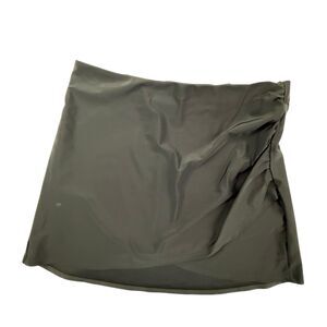 Summersalt The Ruched Swim Skirt Cover Up Women Size Medium Black